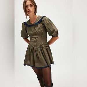 Free people need to know mini dress, NWT, size 8